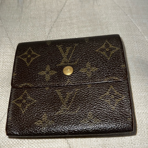 Louis Vuitton Monogram Portomone 2 snap Wallet